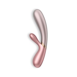 VIBRADOR HOT LOVER COM APP SATISFYER ROSA - ROSA ESCURO