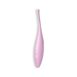 VIBRADOR TWIRLING JOY COM APP SATISFYER ROSA