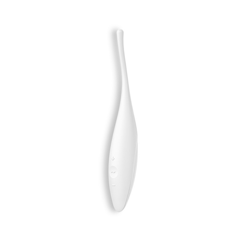 VIBRADOR TWIRLING JOY COM APP SATISFYER BRANCO