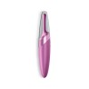 VIBRADOR TWIRLING DELIGHT SATISFYER BORDEAUX