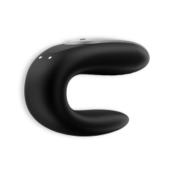 VIBRADOR DOUBLE FUN COM APP SATISFYER PRETO