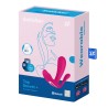 ESTIMULADOR DO PONTO-G E ANAL TOP SECRET + COM APP SATISFYER ROSA