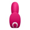 ESTIMULADOR DO PONTO-G E ANAL TOP SECRET + COM APP SATISFYER ROSA