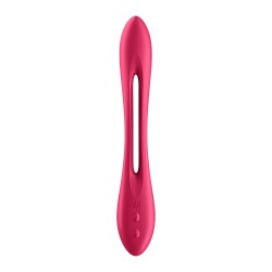 VIBRADOR ELASTIC JOY SATISFYER VERMELHO