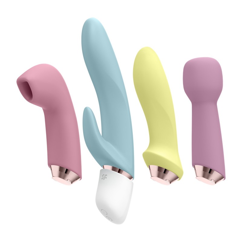 CONJUNTO DE VIBRADORES MARVELOUS FOUR SATISFYER