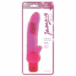 VIBRADOR JAMMY JELLY FLAME GLITTER