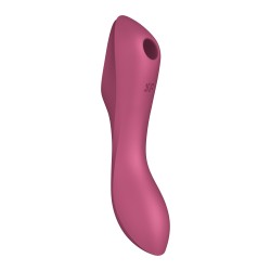 VIBRADOR CURVY TRINITY 3 SATISFYER VERMELHO