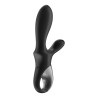 VIBRADOR HEAT CLIMAX + COM APP SATISFYER PRETO