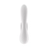 VIBRADOR DOUBLE FLEX COM APP SATISFYER BRANCO