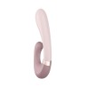 VIBRADOR HEAT WAVE COM APP SATISFYER ROSA