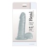 DILDO REAL RAPTURE EARTH FLAVOUR 6.5'' TRANSPARENTE