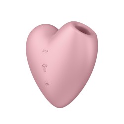 VIBRADOR CUTIE HEART SATISFYER ROSA