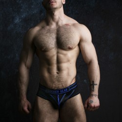 CUECA MASSIVE RUDE LOCKER GEAR AZUL