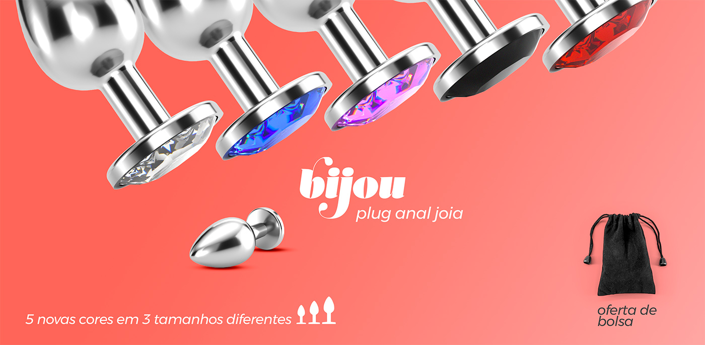Bijou - plug anal joia